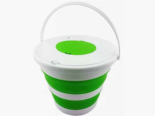 GelBlaster Munitionseimer für Soft-Gel Kugeln (zusammenklappbar) - GRÜN