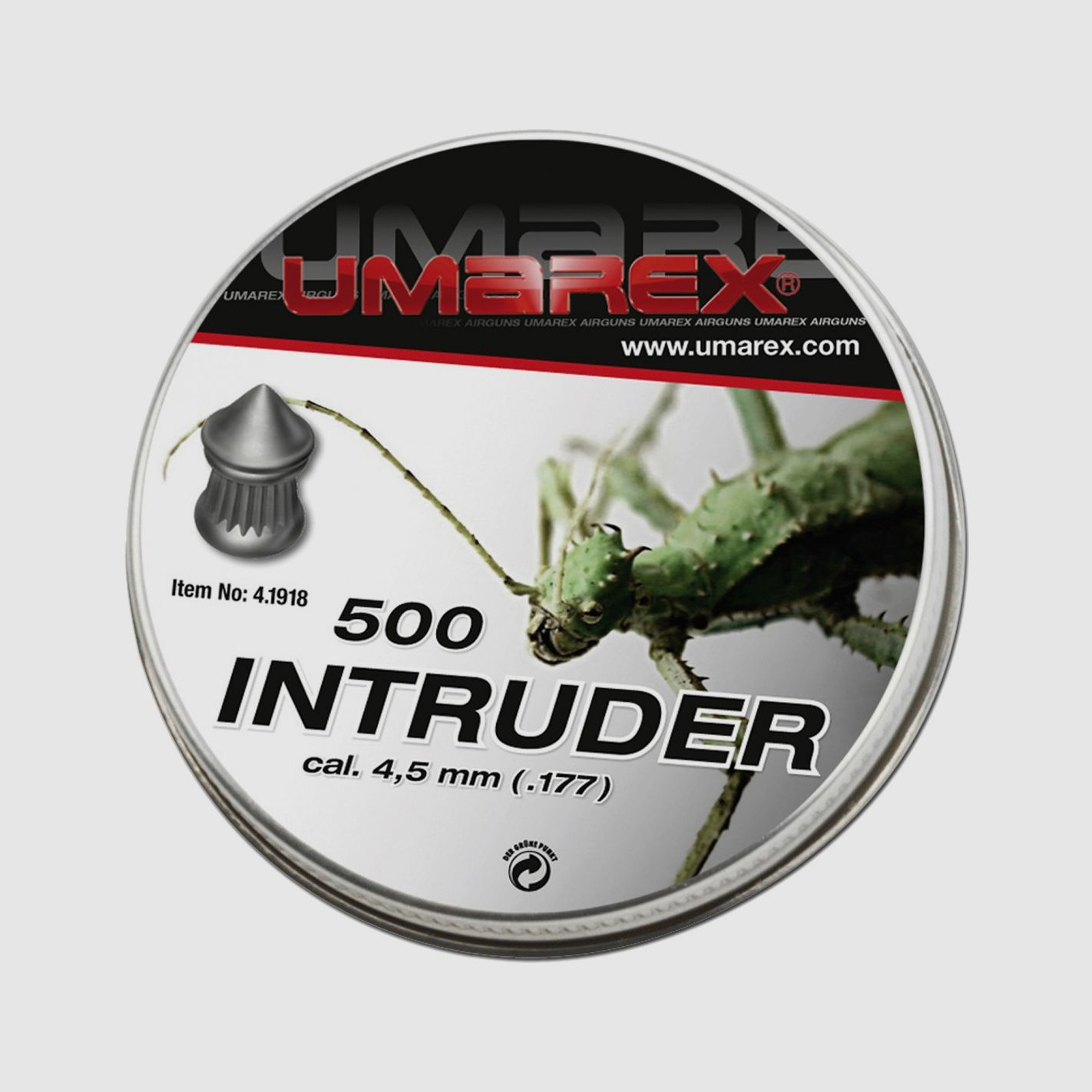Geschosse Kal. 4,50 Walther Intruder 500 Stk 0,53 g, Bild 1 von 2