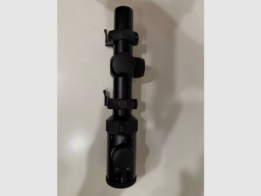 NOBLEX N5 1.2-6x24 incl. Weaver/Picatinny mount * top condition *