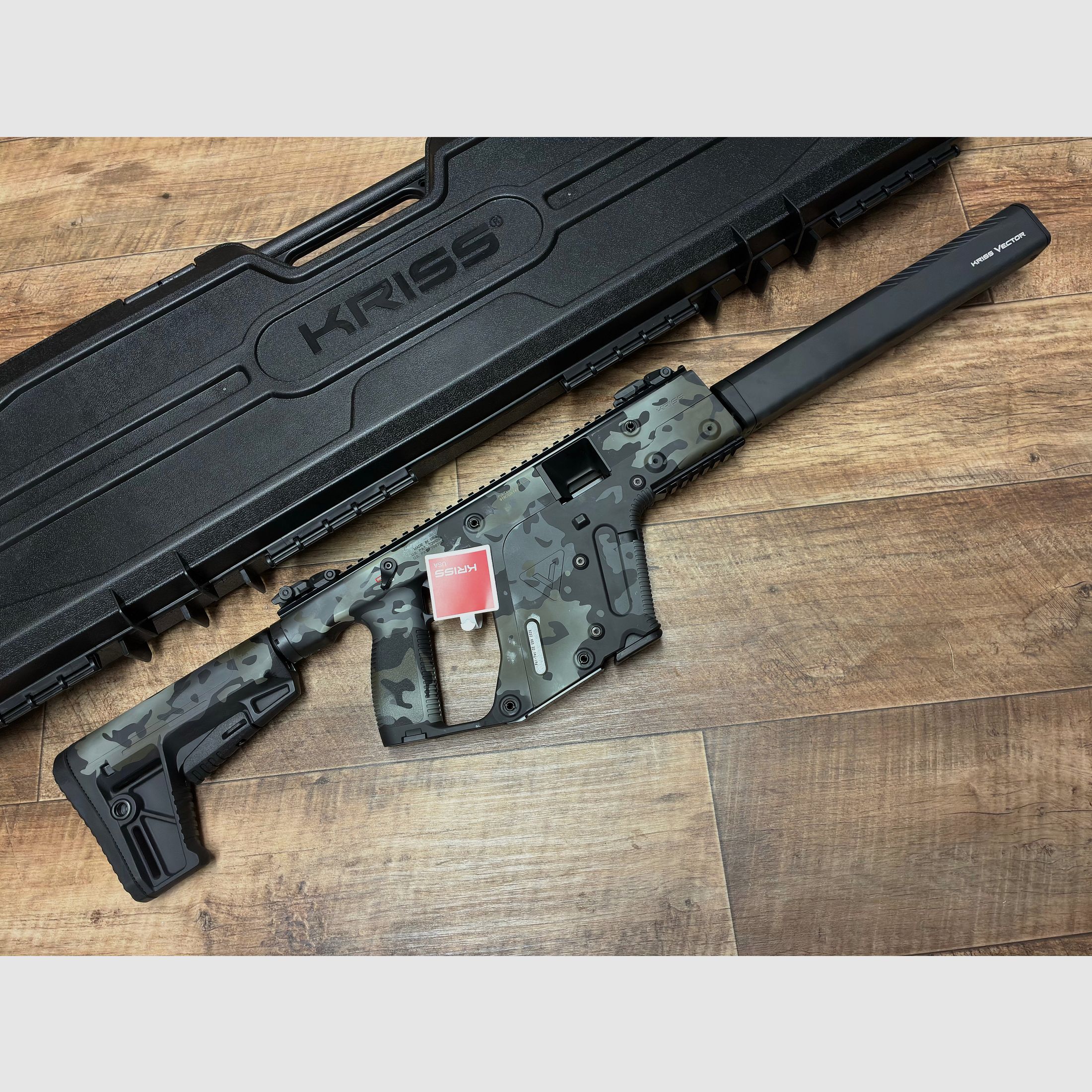 KRISS Vector CRB 2 Multicam Schwarz BKA Bescheid  sportliche Zulassung, Bild 2 von 2