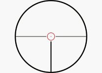 HAWKE Zielfernrohr mit Leuchtabsehen 1-8x24 Vantage HD30 (30mm) Abs. Circle Dot (8x)