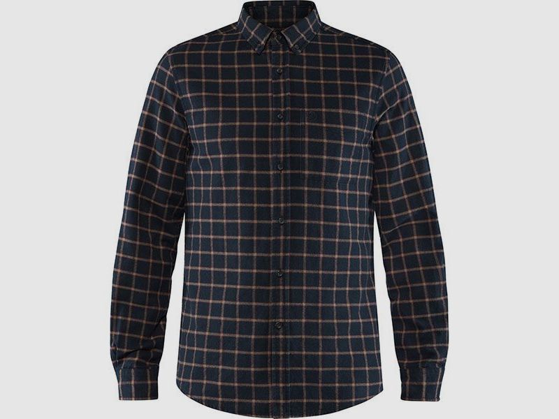 Fjällräven Övik Flannel Shirt Dark Navy