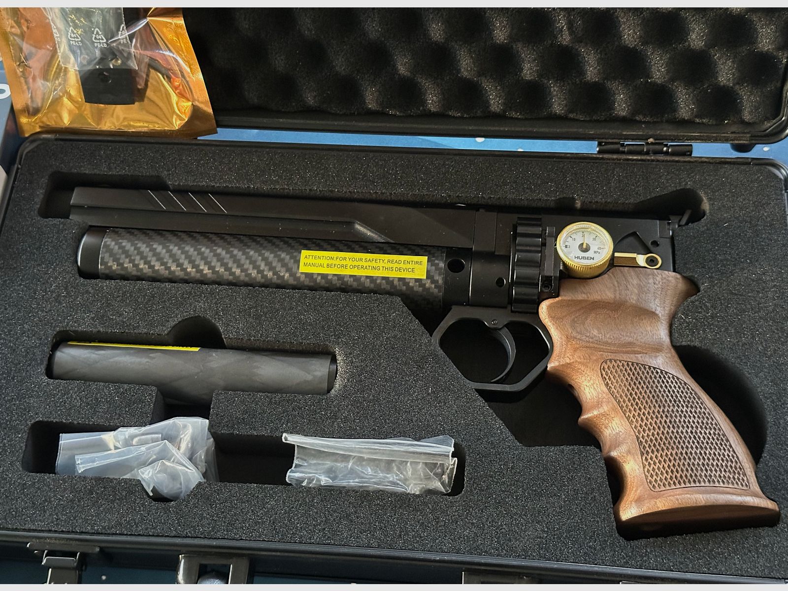 Huben GK1 air pistol (V3+) cal. .25 / 6.35 mm