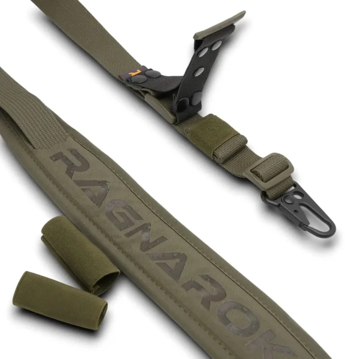 RAGNAROK rifle sling, single-/two-point, with wide shoulder pad RAGNARR Gen.II HK – Ranger Green, image 2 of 3
