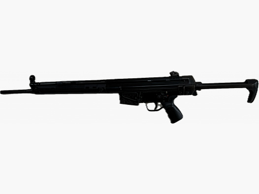 Heckler & Koch HK41 Selbstladebüchse – einschiebbare Fallschirmjäger-Schulterstütze .308 Win / 7,62×51 mm NATO