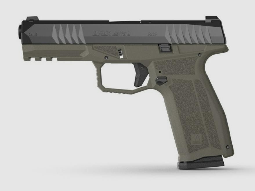Pistola AREX Delta L OLIVE gen.2 cal. 9x19, immagine 1 di 2