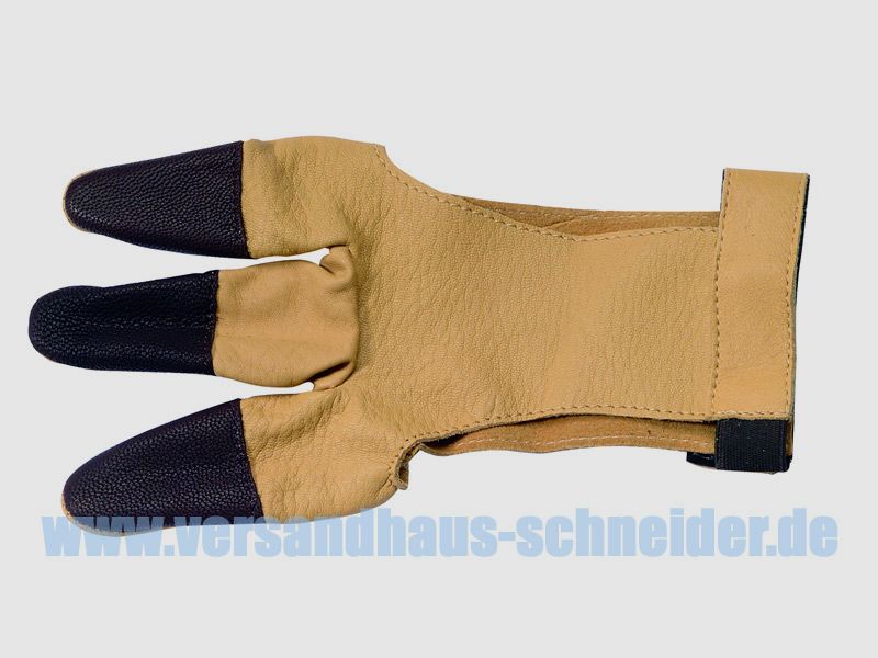 SchieĂźhandschuh Bearpaw fĂĽr BogenschĂĽtzen GrĂ¶Ăźe L Leder