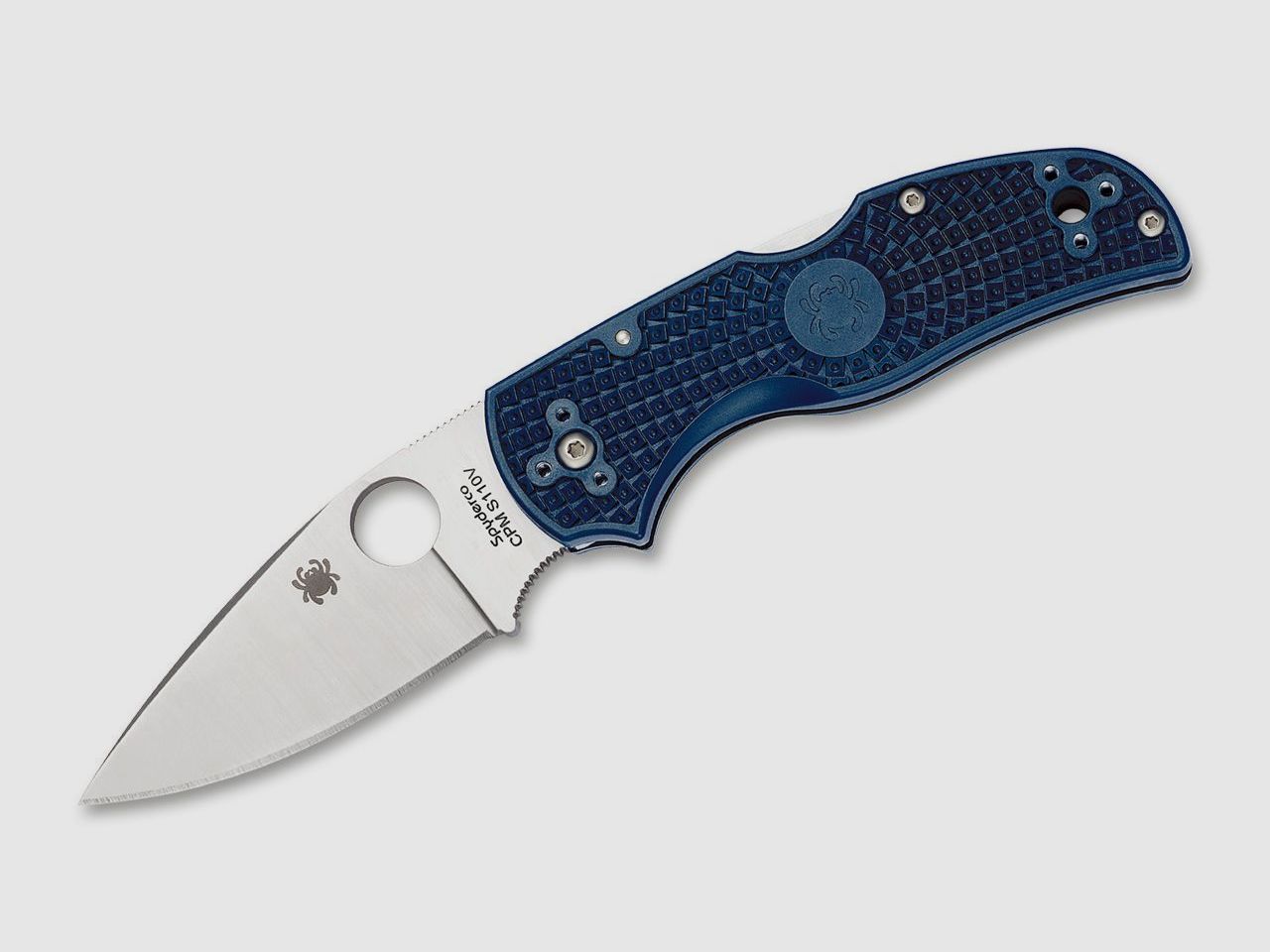 Knife SPYDERCO NATIVE 5 PLAIN DK BL C41GPDBL5