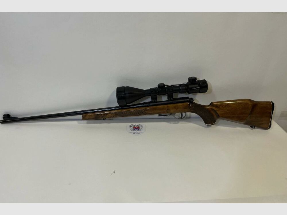 Unique Modell T Dioptra im Kaliber 22 Magnum Sehr Selten. Unique Modell. Dioptra, Jagdrepetierer, Kaliber 22Magnum