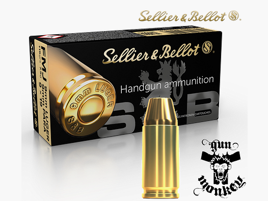 Amunicja pistoletowa S&B kal. 9x19mm Subsonic 9,7g FMJ (1op = 50szt) (V311662)