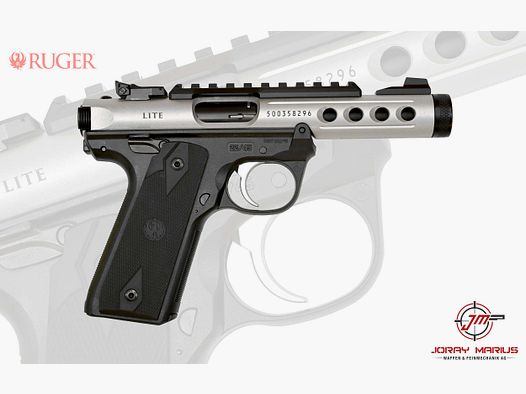 Ruger Mark IV 22/45 Lite Clear Anodized .22lr 4.4″
