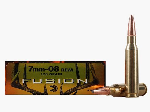 Federal Fusion 7mm-08 Rem. 120GR SP 20 cartouches