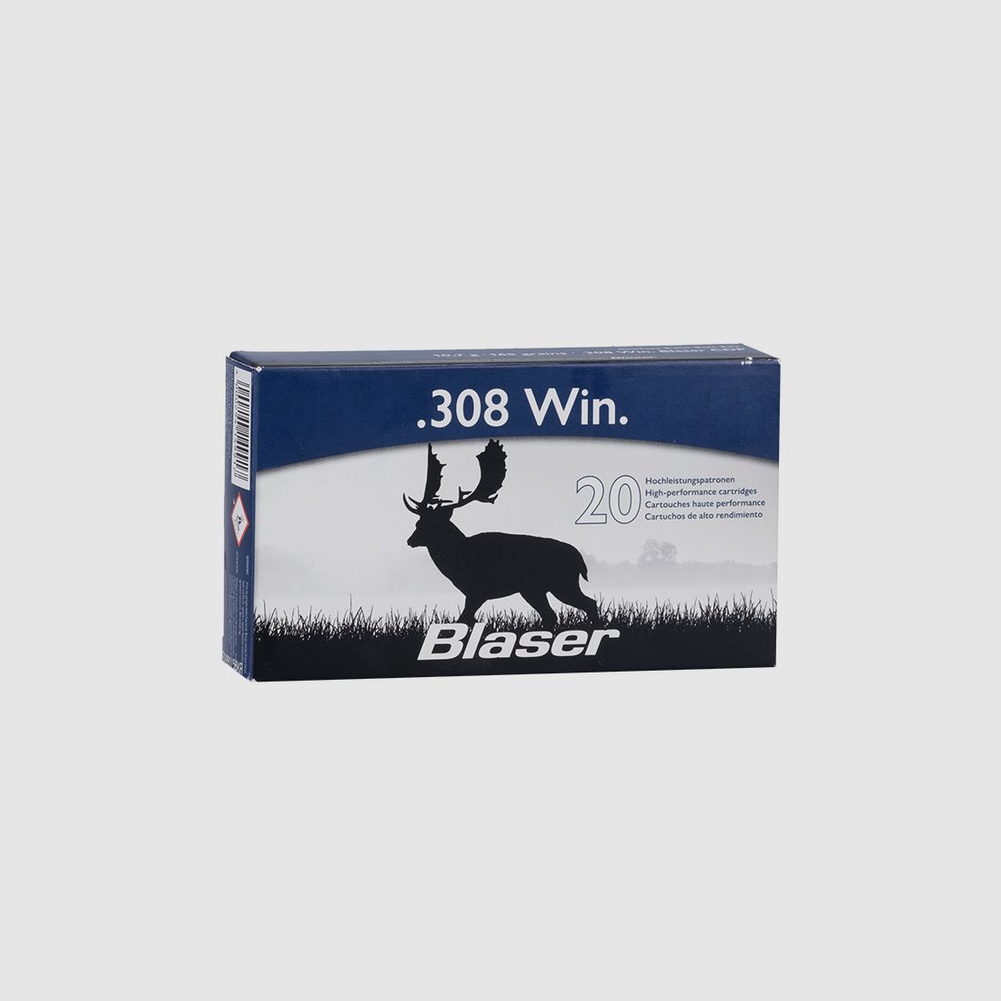 Blaser .308 Win. CDP 10,7g/165gr. Büchsenpatronen