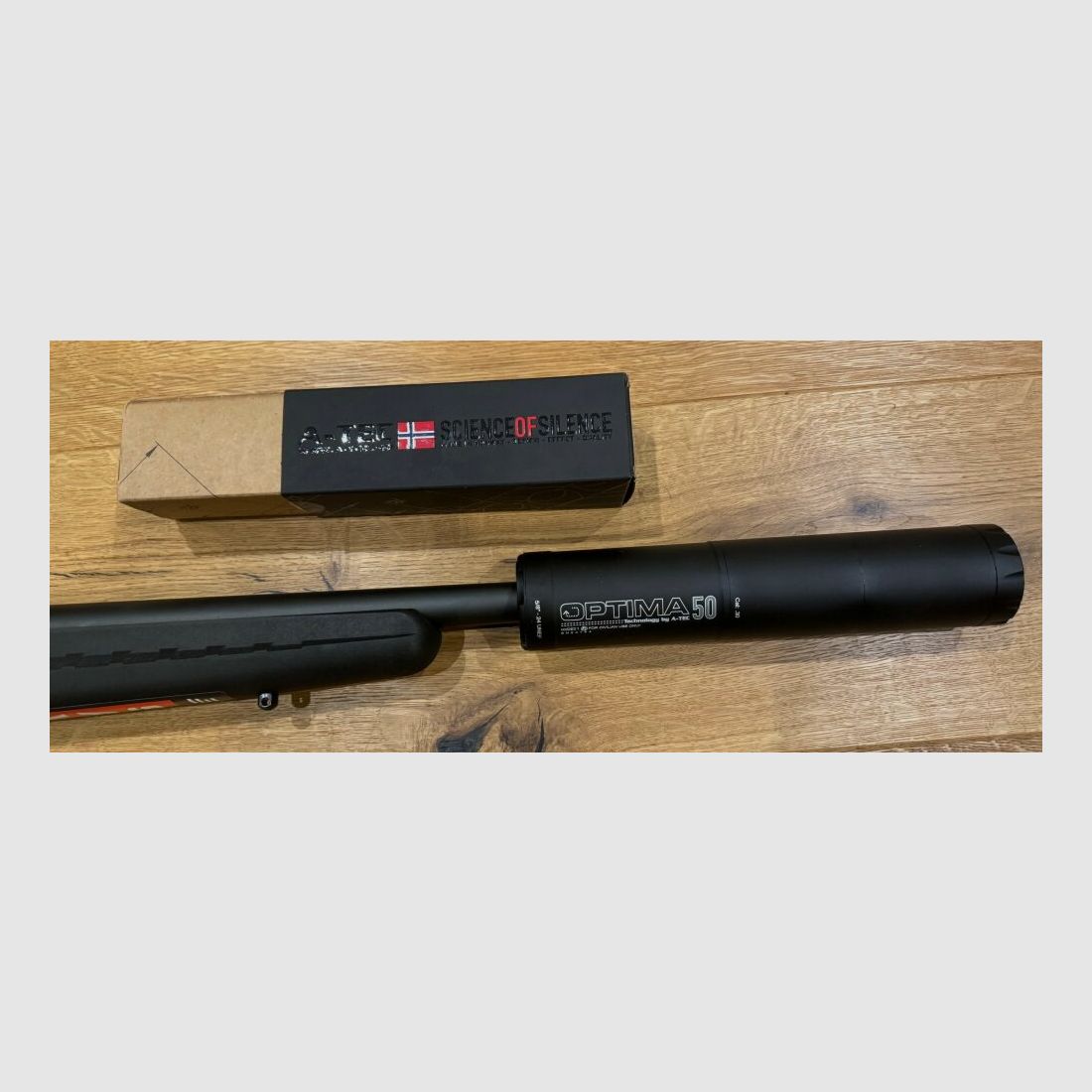 Savage Arms AXIS II im Kaliber .300 AAC Blackout mit Mündungsgewinde