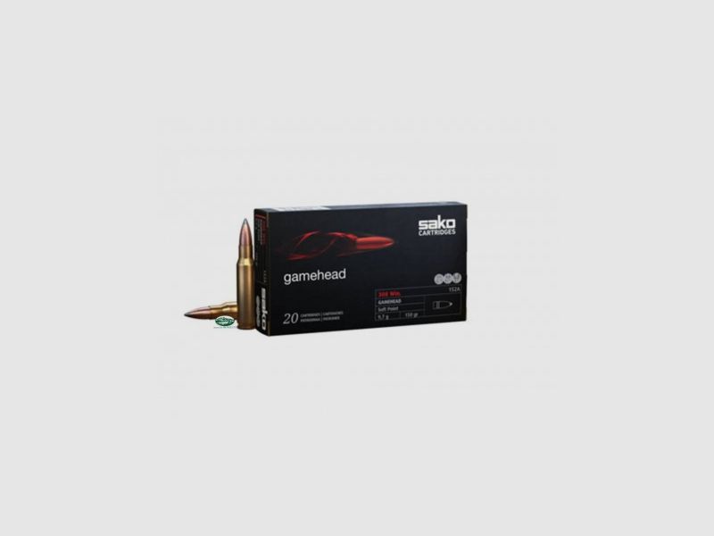 SAKO Munition Kal. 308 Win GAMEHEAD SP 150 gr 152A