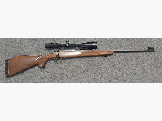 (G.M.) BÜCHSE MIT ZUGFEDER CZ MOD 600 KAL. 6.5X55 MIT ZIELFERNROHR KONUS 6-24X44