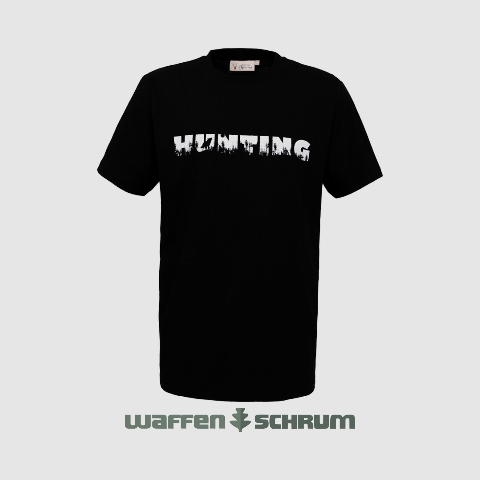 Hubertus T-Shirt Hunting Black