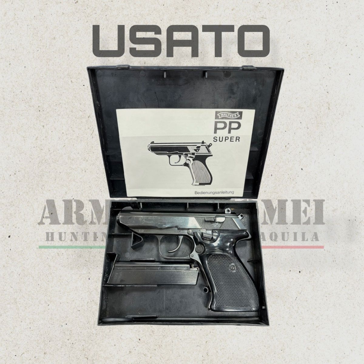 UTILISÉ – PISTOLE – WALTHER MOD. PP SUPER cal. 9×18, image 3 sur 4