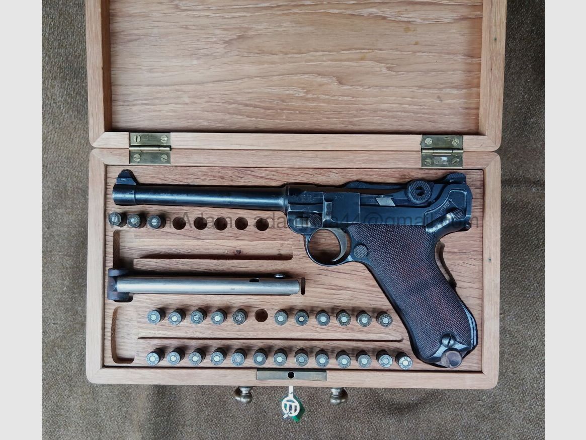 Armi e munizioni tedesche Pistola 04 (1908)