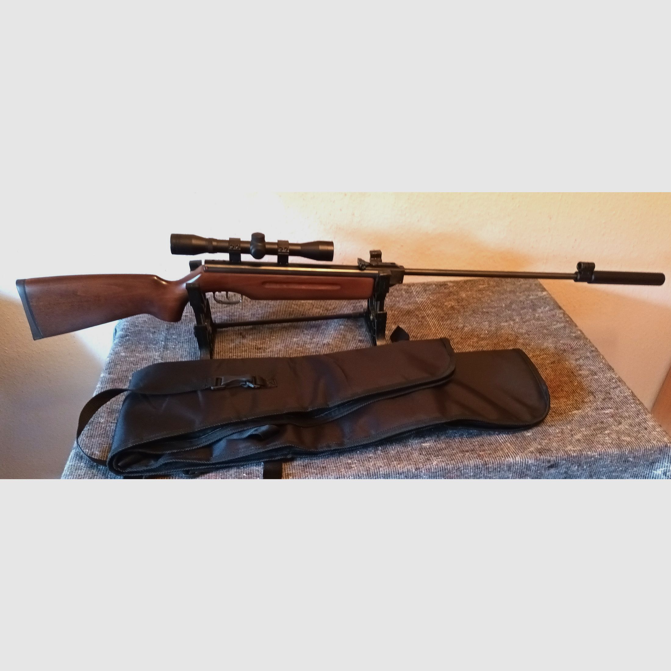 weihrauch hw35 mit schalldämpfer