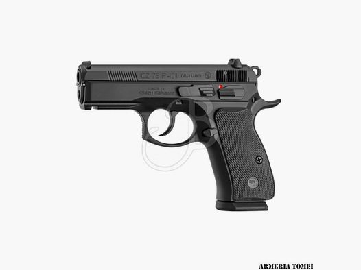 PISTOLE – CZ SEMIAUTO MOD.75 P-01 STEEL BLK CAL.9X21+1C