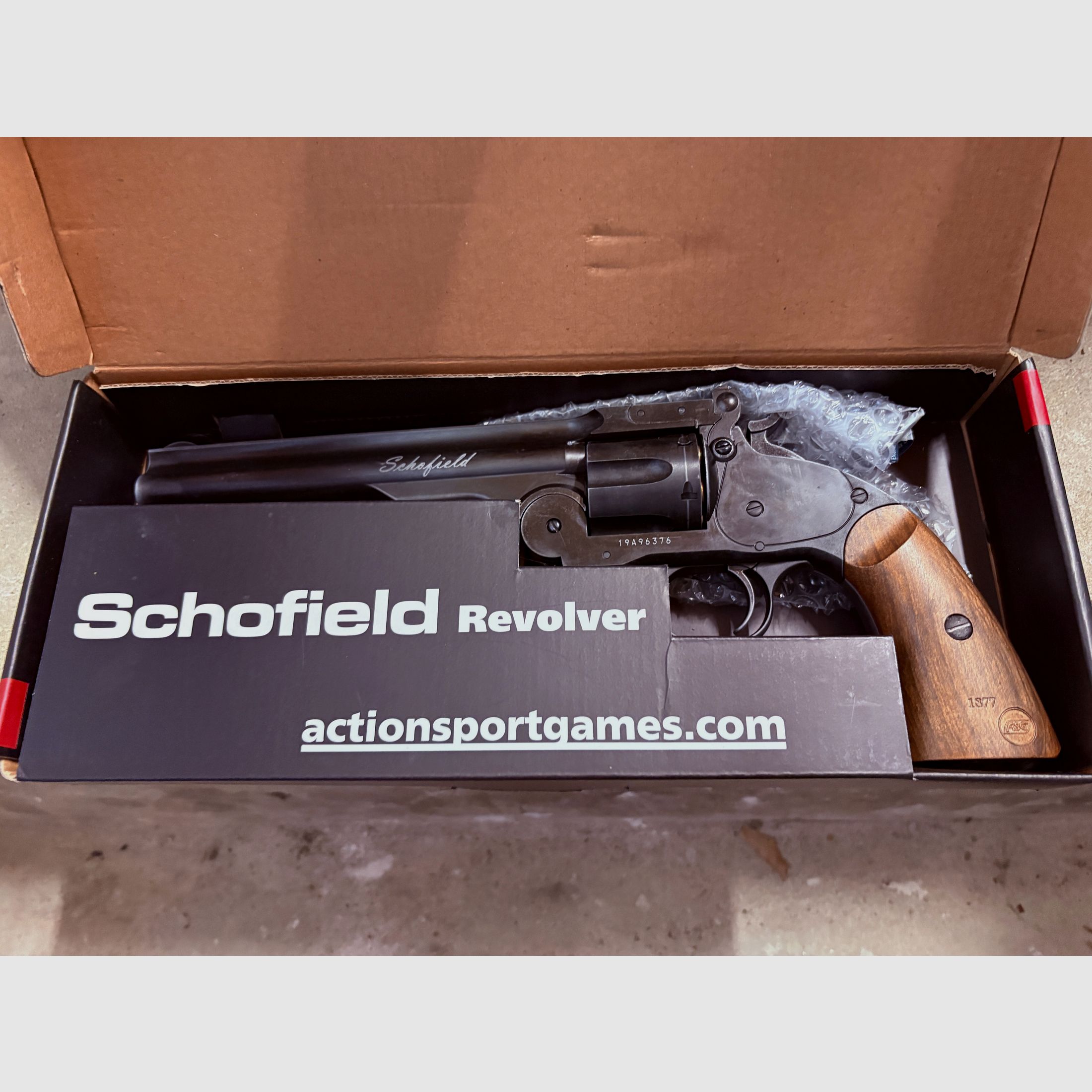 Schofield, ASG Revolver, CO2 Diabolo