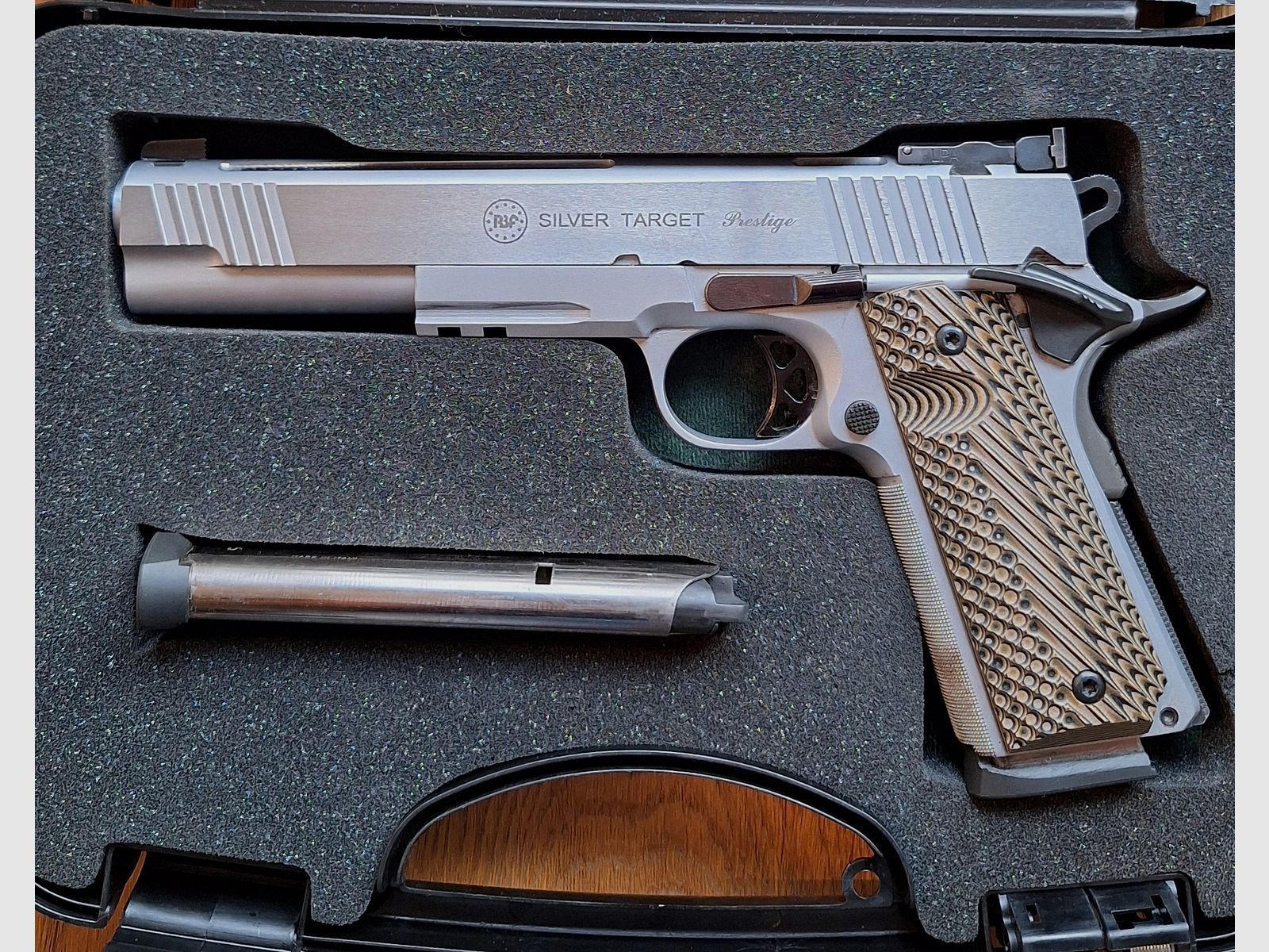 RBF Target Silver Prestige .45 ACP