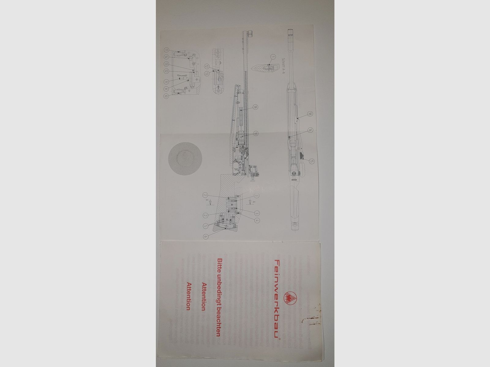 Luftgewehr Feinwerkbau Modell 602