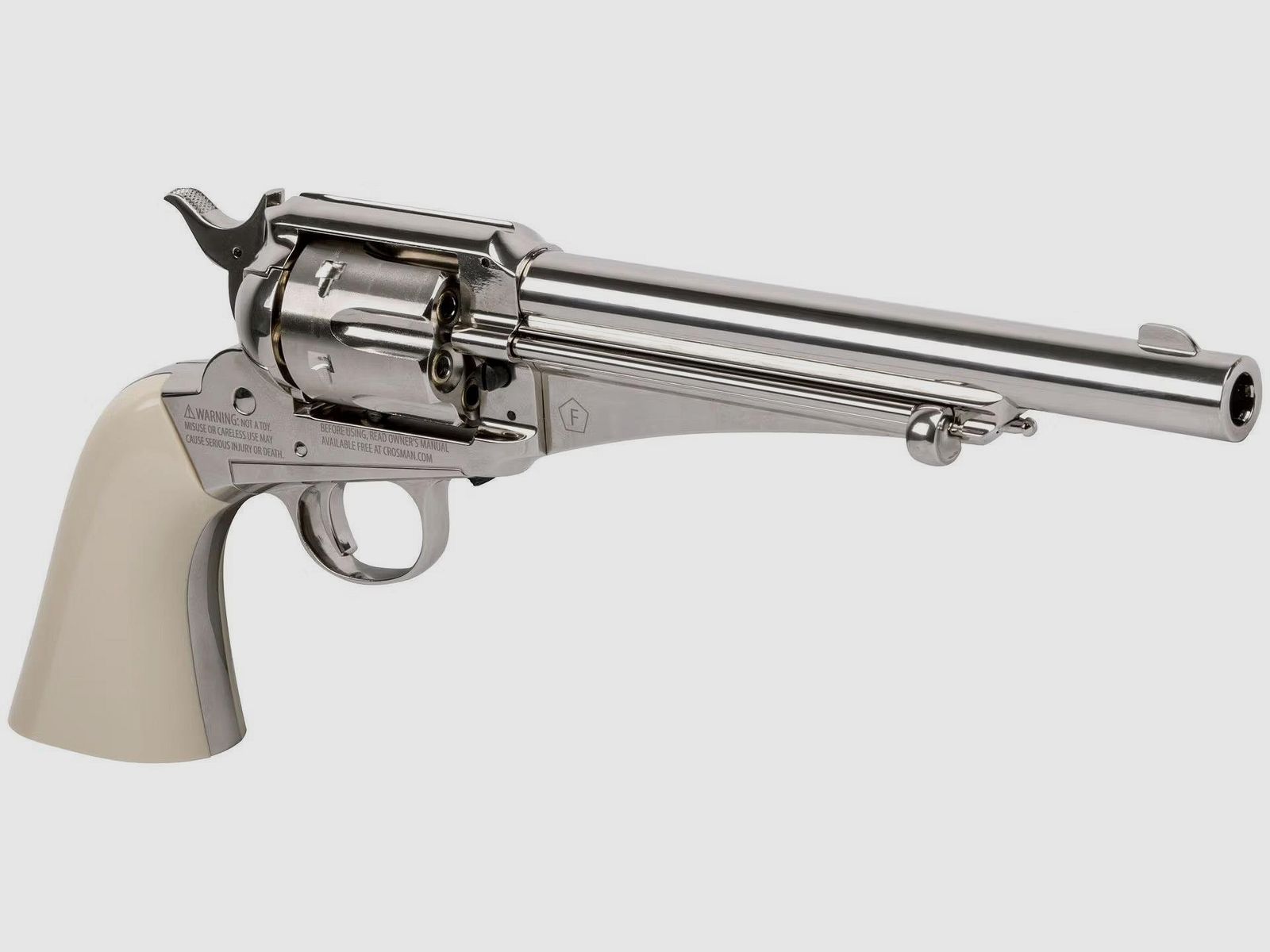 Remington 1875 CO-2 Rev. Cal. 4.5mm, Action Unique avec Diabolo ou BB's, 130m/s