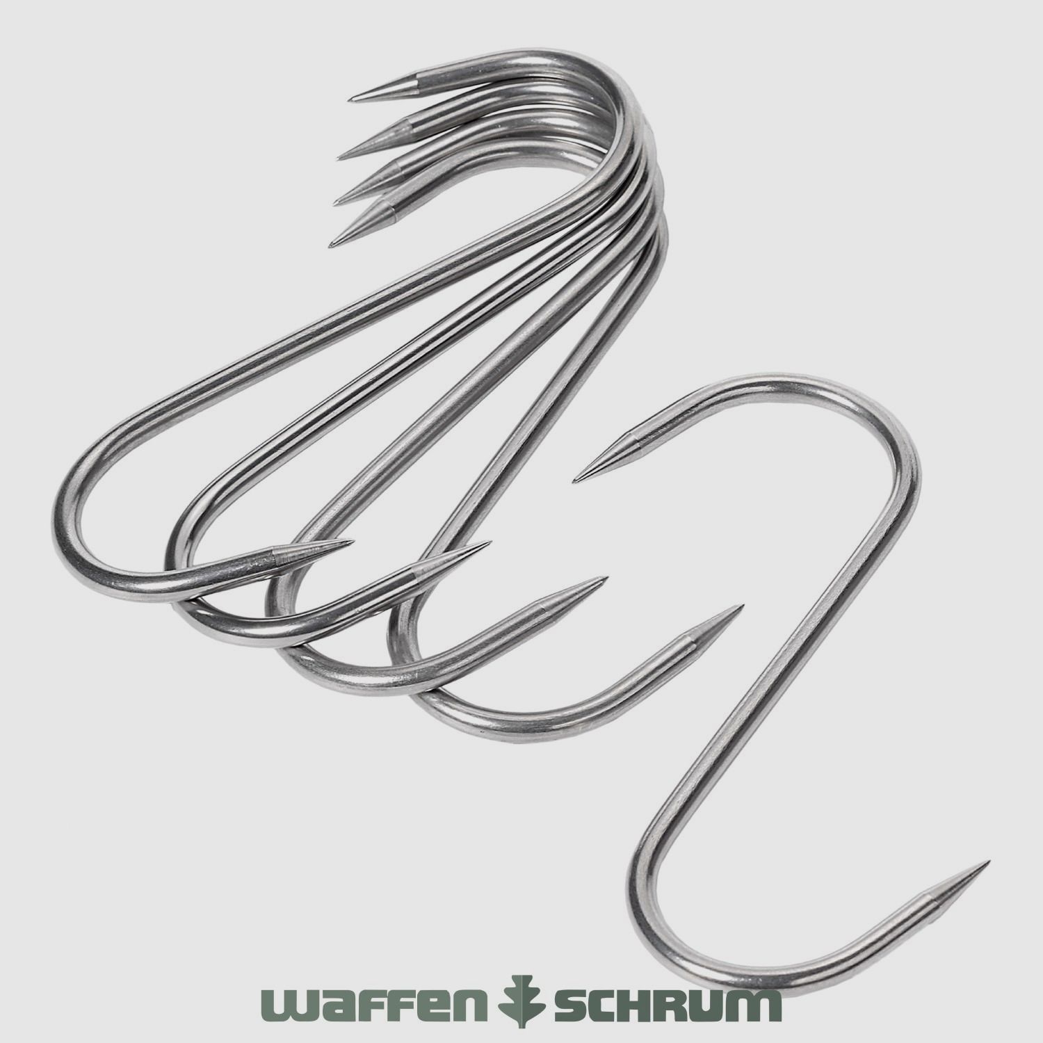 Fritzmann S-Haken Edelstahl 120x5mm