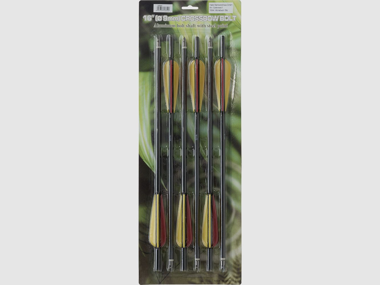 6 pieces of replacement arrows 16 inches for crossbow