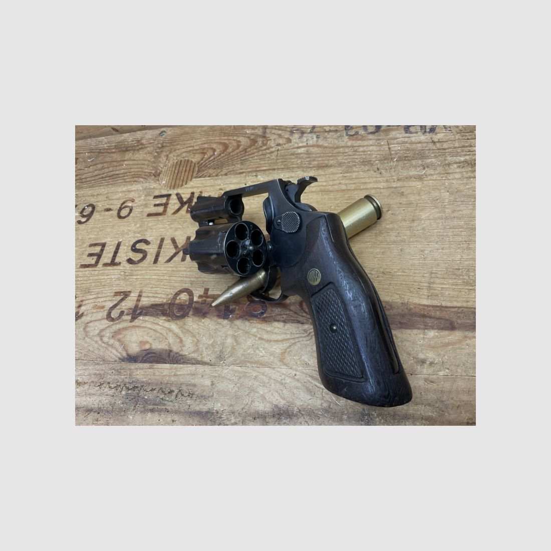 Revolver Stupsnase Amadeo Rossi S.A. Mod.M27, Kal..38Spezial 2Zoll, mit Holzgriff!!!