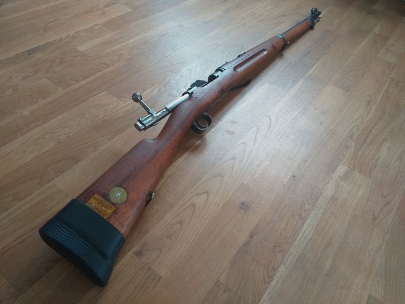 Schaftkappe Schaftverlängerung Rückstoßdämpfer speziell für Schweden Mauser M96 M94 M38