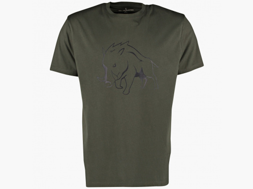 OS Trachten Heren T-Shirt Wild Zwijn | 5XL