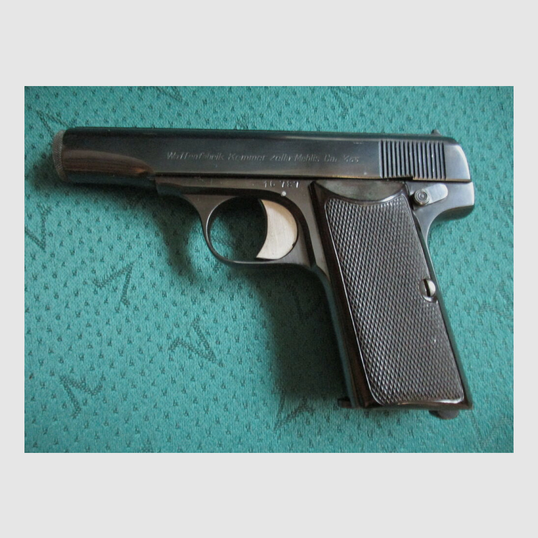 Pistole 7,65mm Kommer