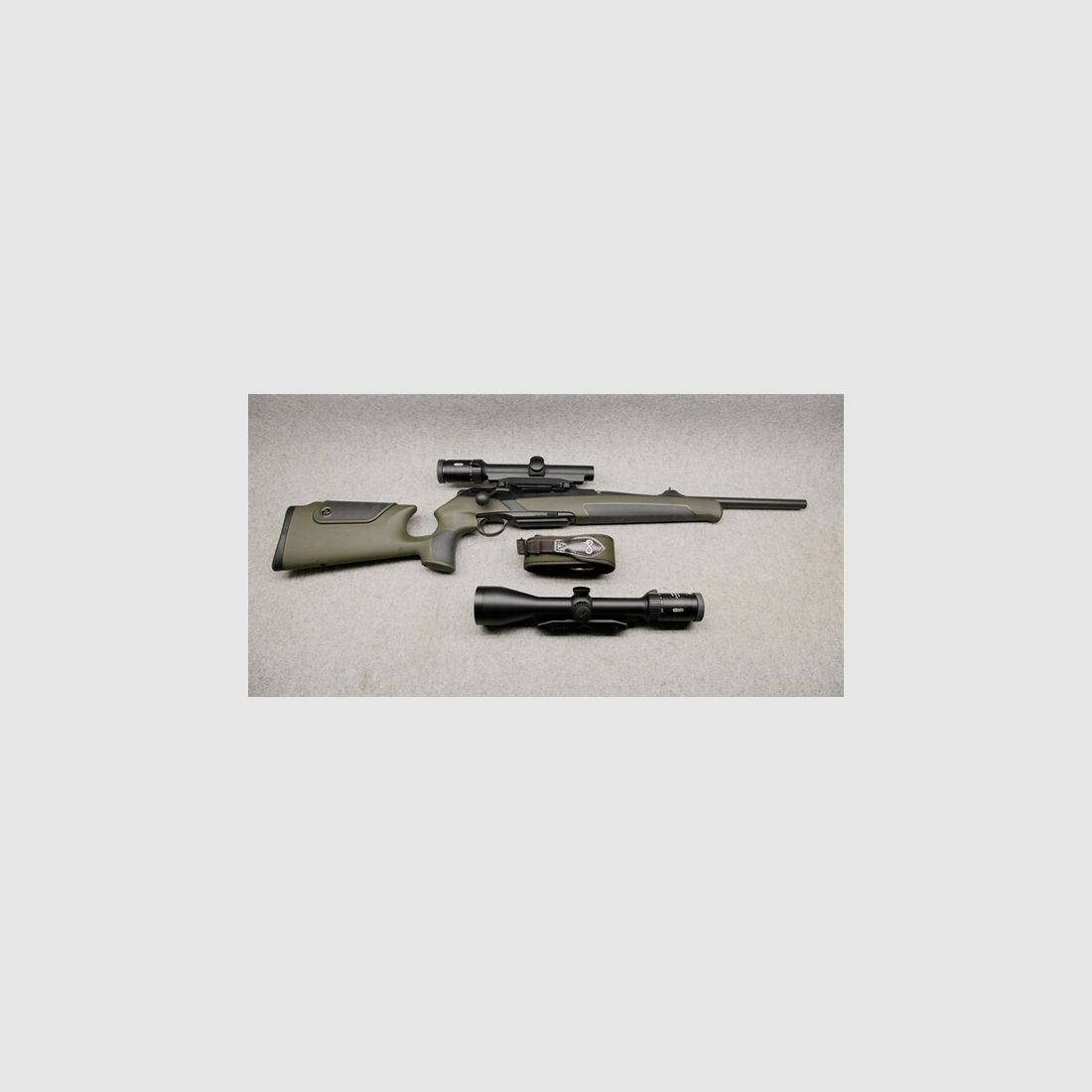 Geradezug Repetierbüchse Merkel RX Helix Speedster, Kal. .308 Win., mit 2 x Zfr. Meopta Meostar