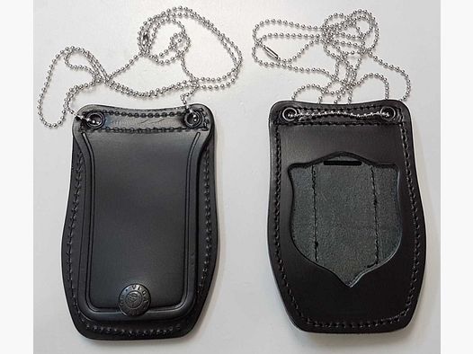 VEGA HOLSTER PORTA PLACCA DA COLLO E/O CINTURA TIPO POLIZIA – 1WB51 –
