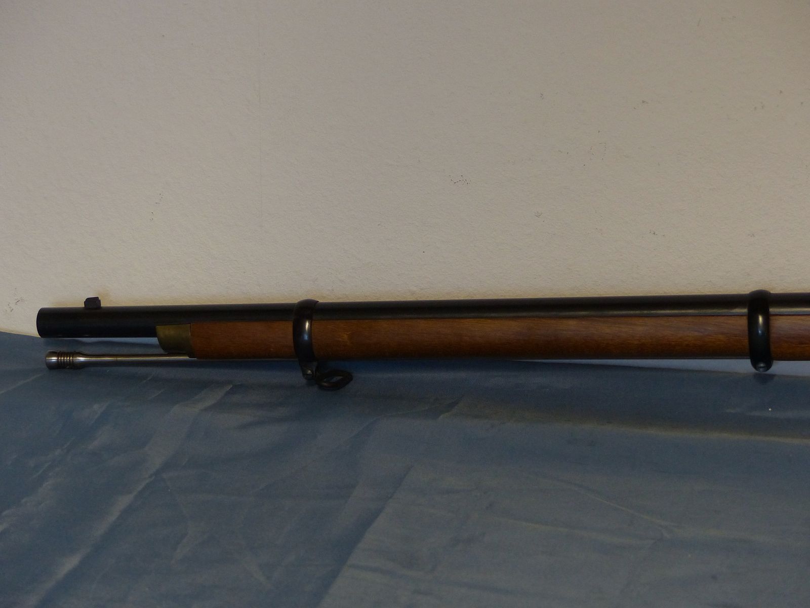 Vorderlader Perkussion Enfield Gewehr 1853 3 Band Büchse Armi San Paolo Brescia Italien Cal. .58 vintage