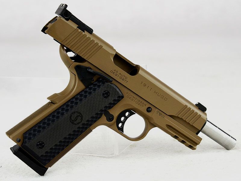 SCHMEISSER 1911 Hugo, FDE 5" .45 Auto (.45 ACP)