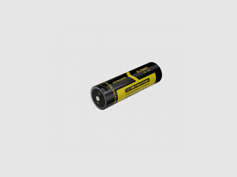 Batteria LI-ION NITECORE NL2150RX – 5000 mAh USB-C, immagine 1 di 3