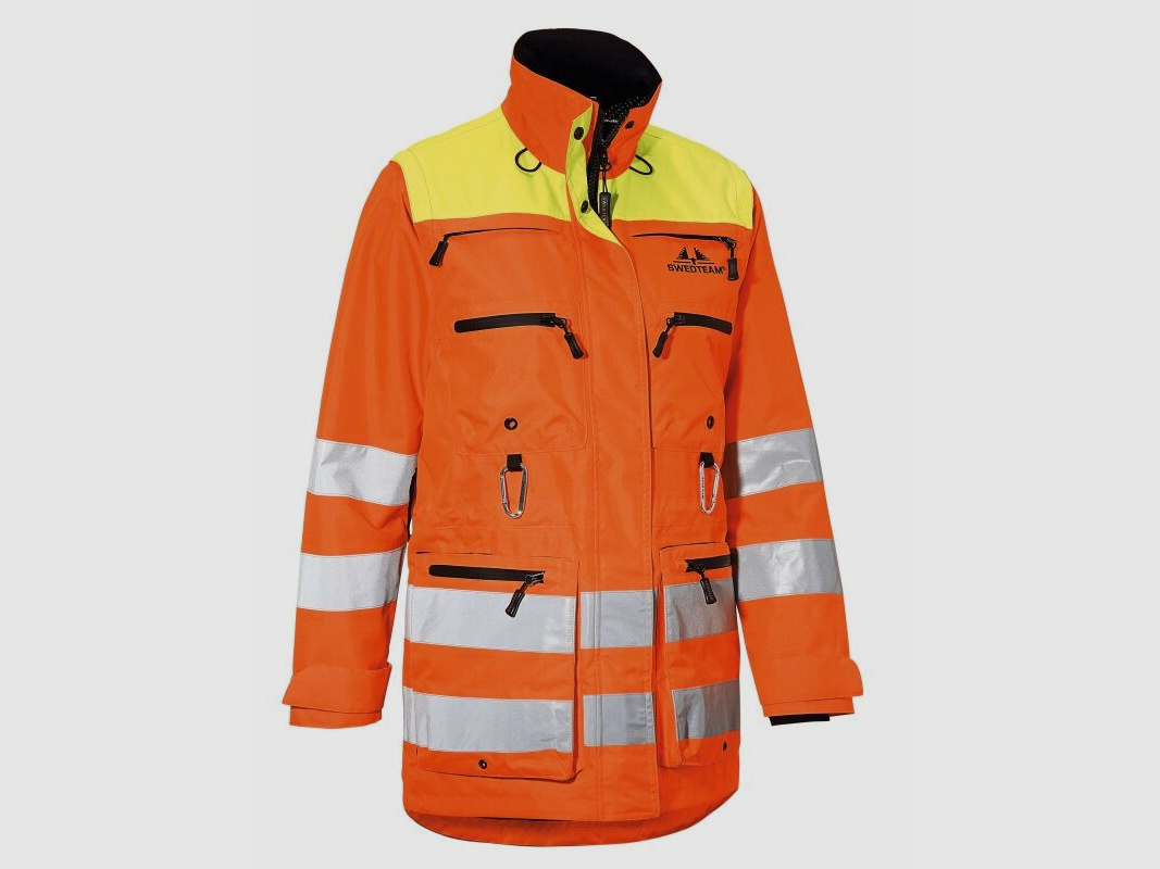 Swedteam Damen Jacke Dog Handler Nicco Orange Neon