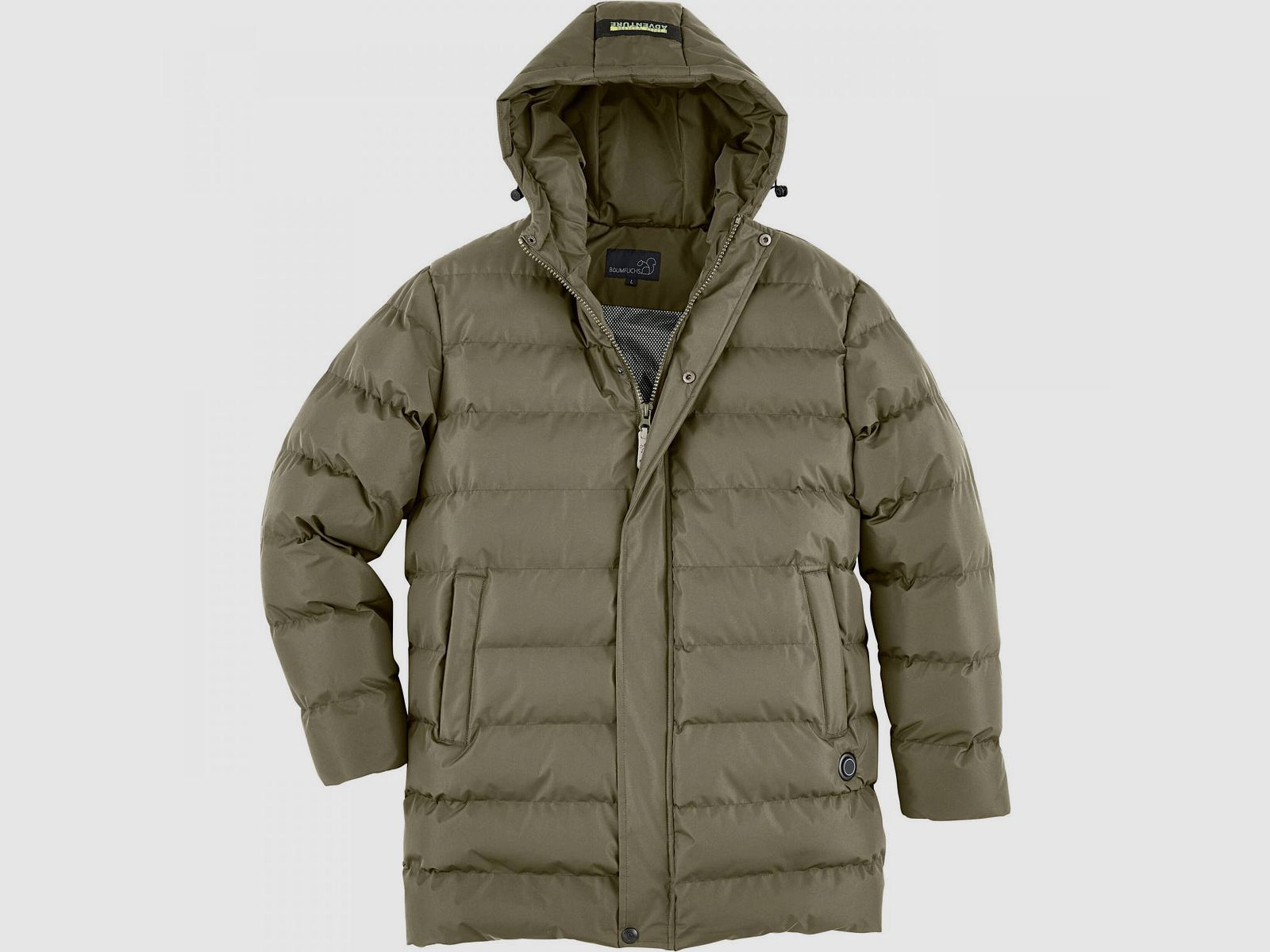 Beheizbarer Parka Herren (Oliv)