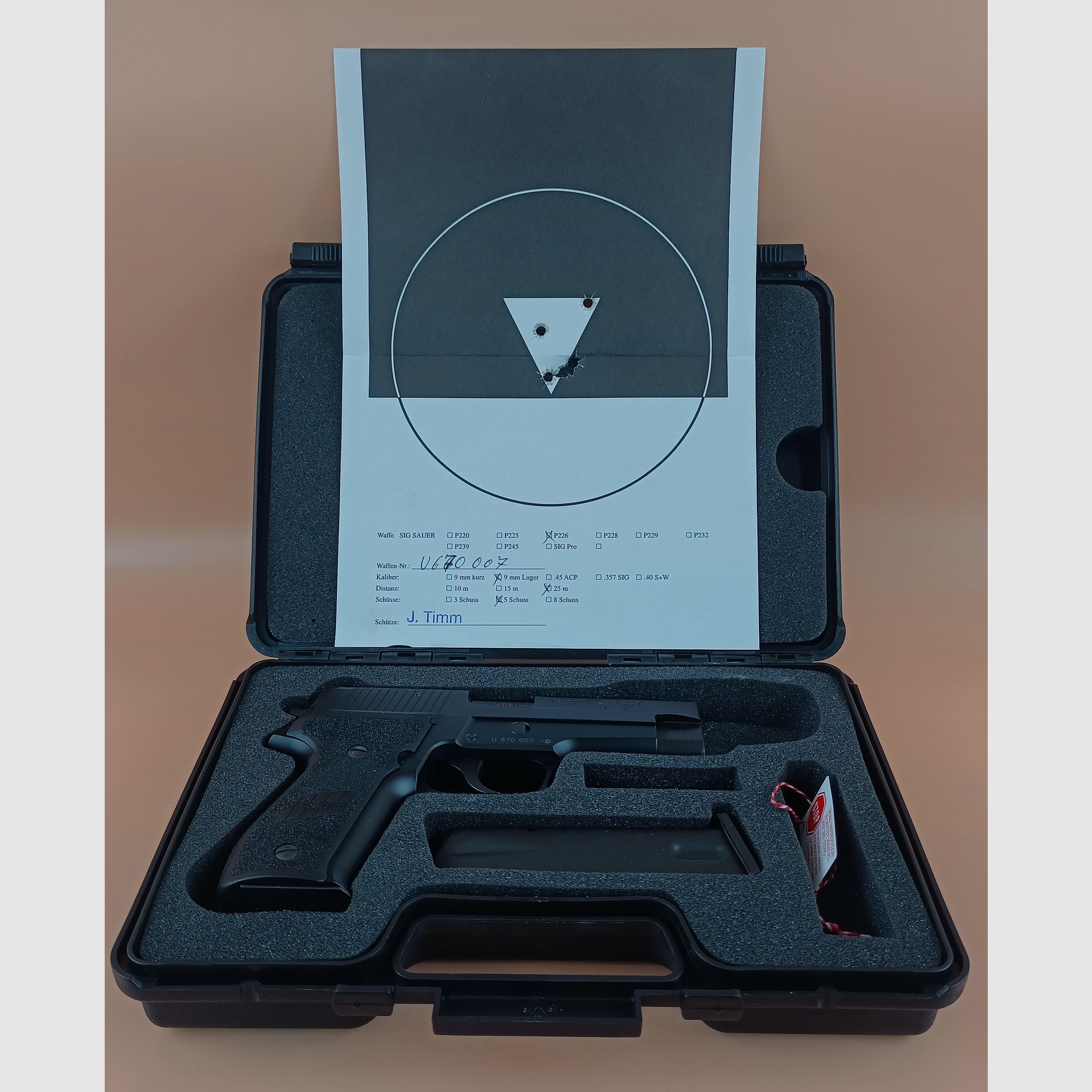 SIG Sauer SIG P226 Kal. 9mmLuger, 9mm Para *made in Germany*