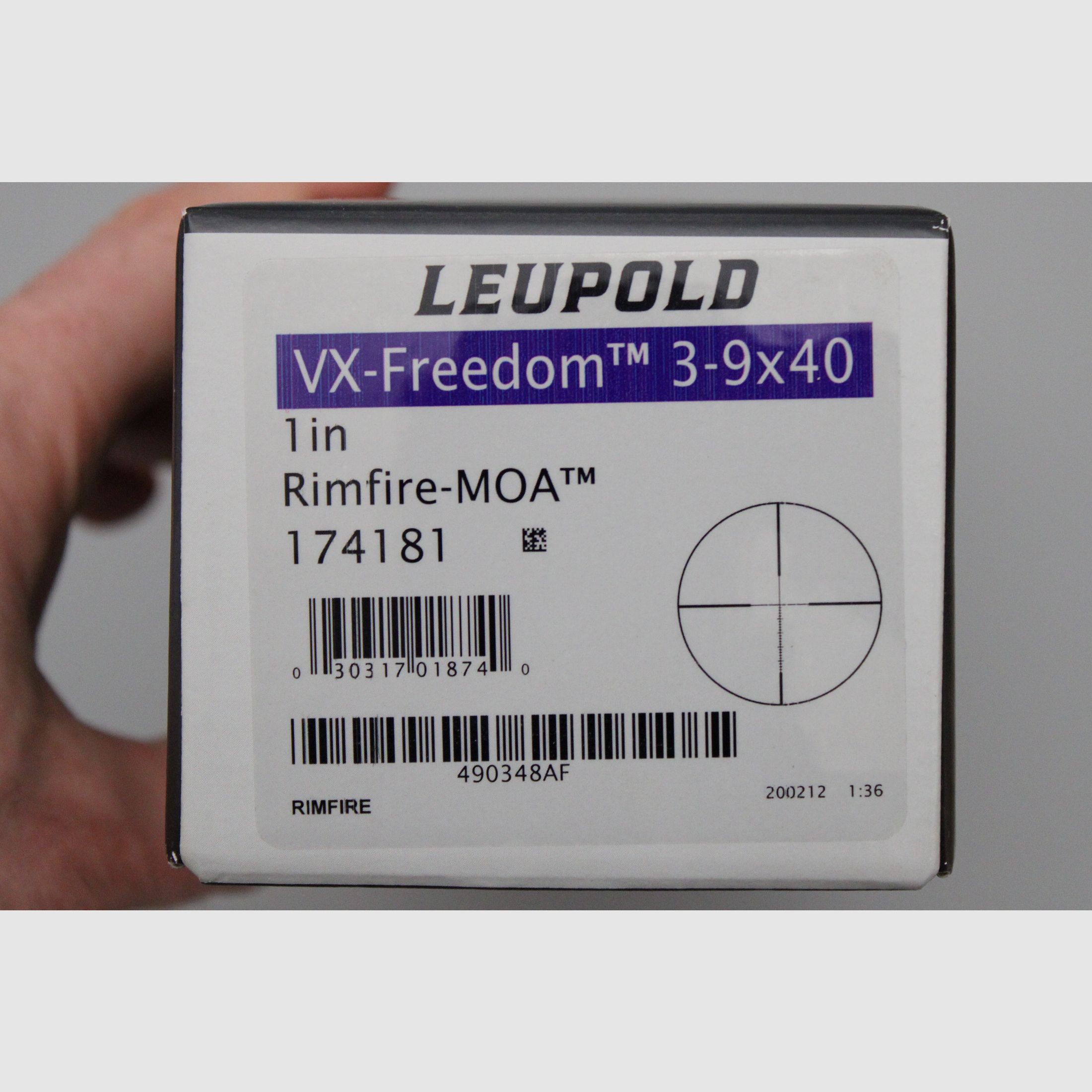 VX-Freedom 3-9x40 Rimfire MOA