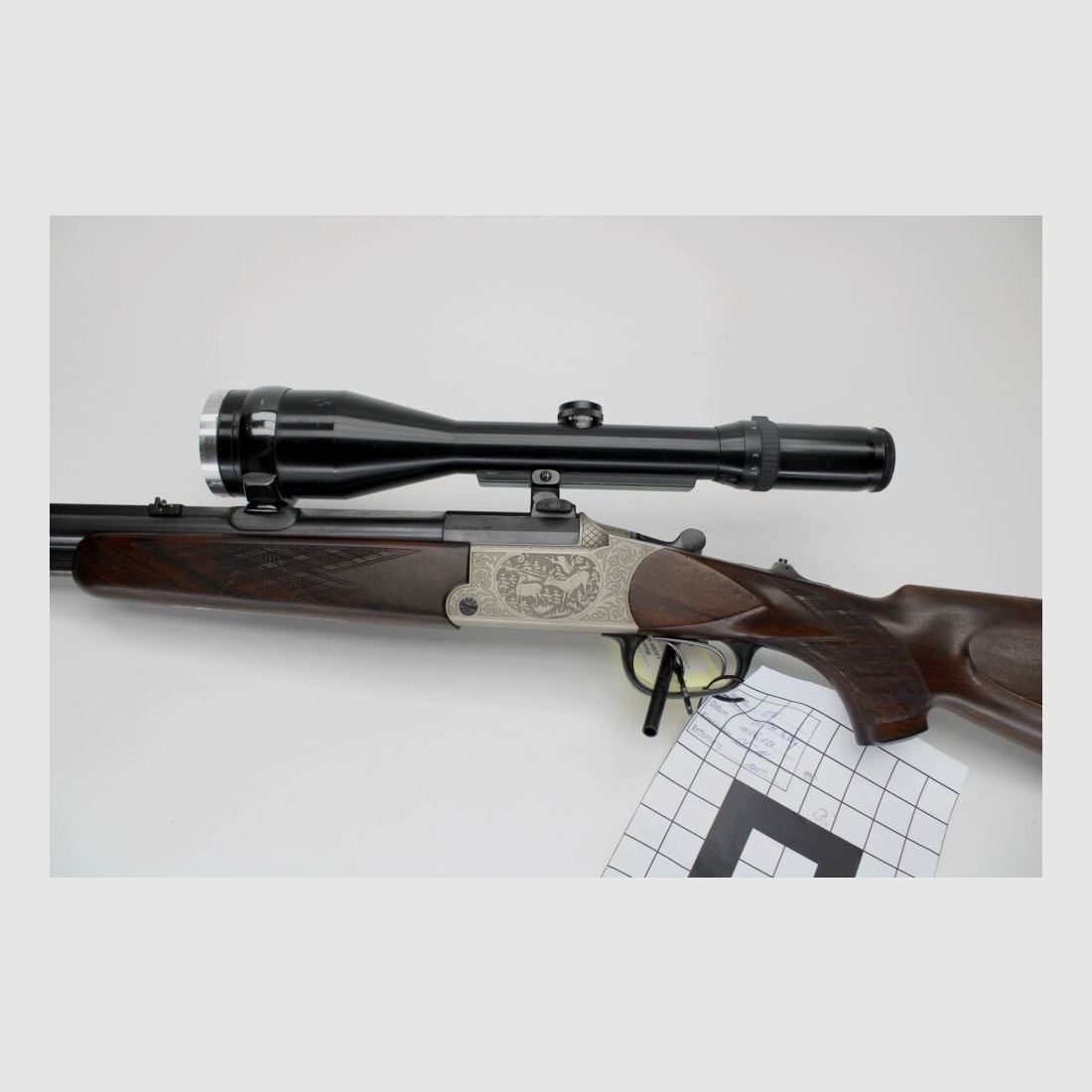 BBF Blaser ES70 mit S&B 2,5-10x56 Abs 4 Bockbüchsflinte 5,6x50R Mag;12/70