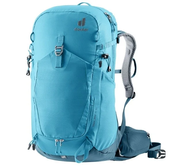 Women's hiking backpack Deuter Trail Pro 31 SL - lagoon/atlantic, image 2 of 16