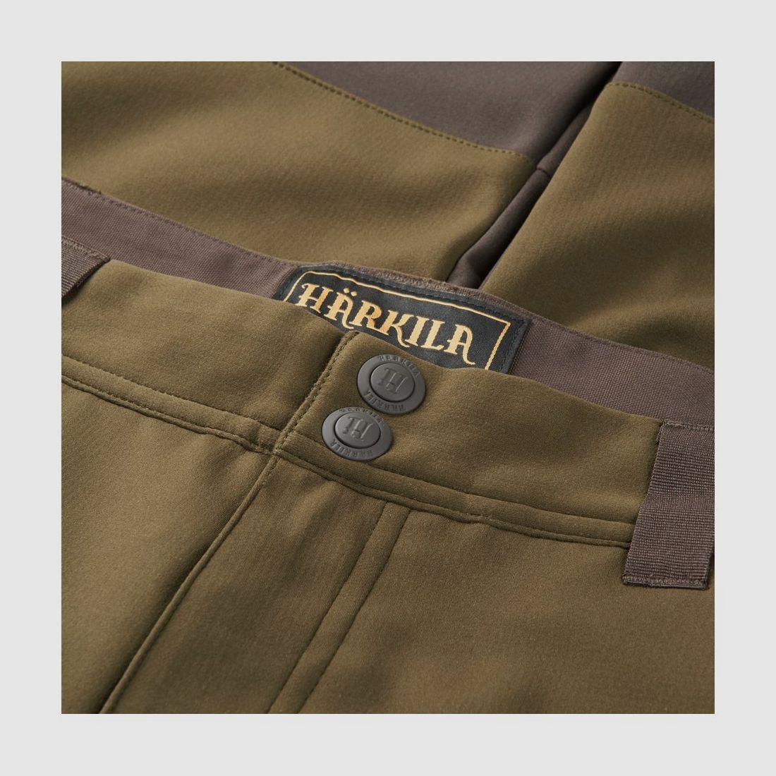 PANTALON HARKILA LAGAN VERT/MARRON, image 5 sur 5