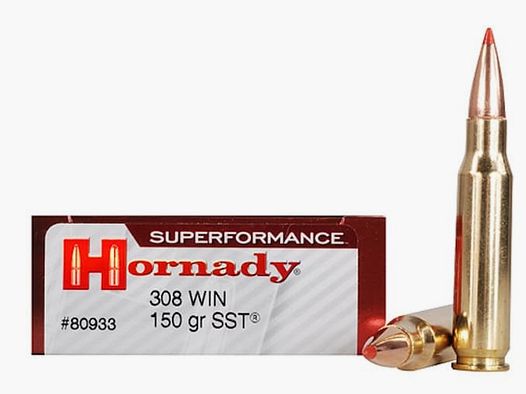 Hornady Superformance .308 Win. 150GR SST 20 cartouches