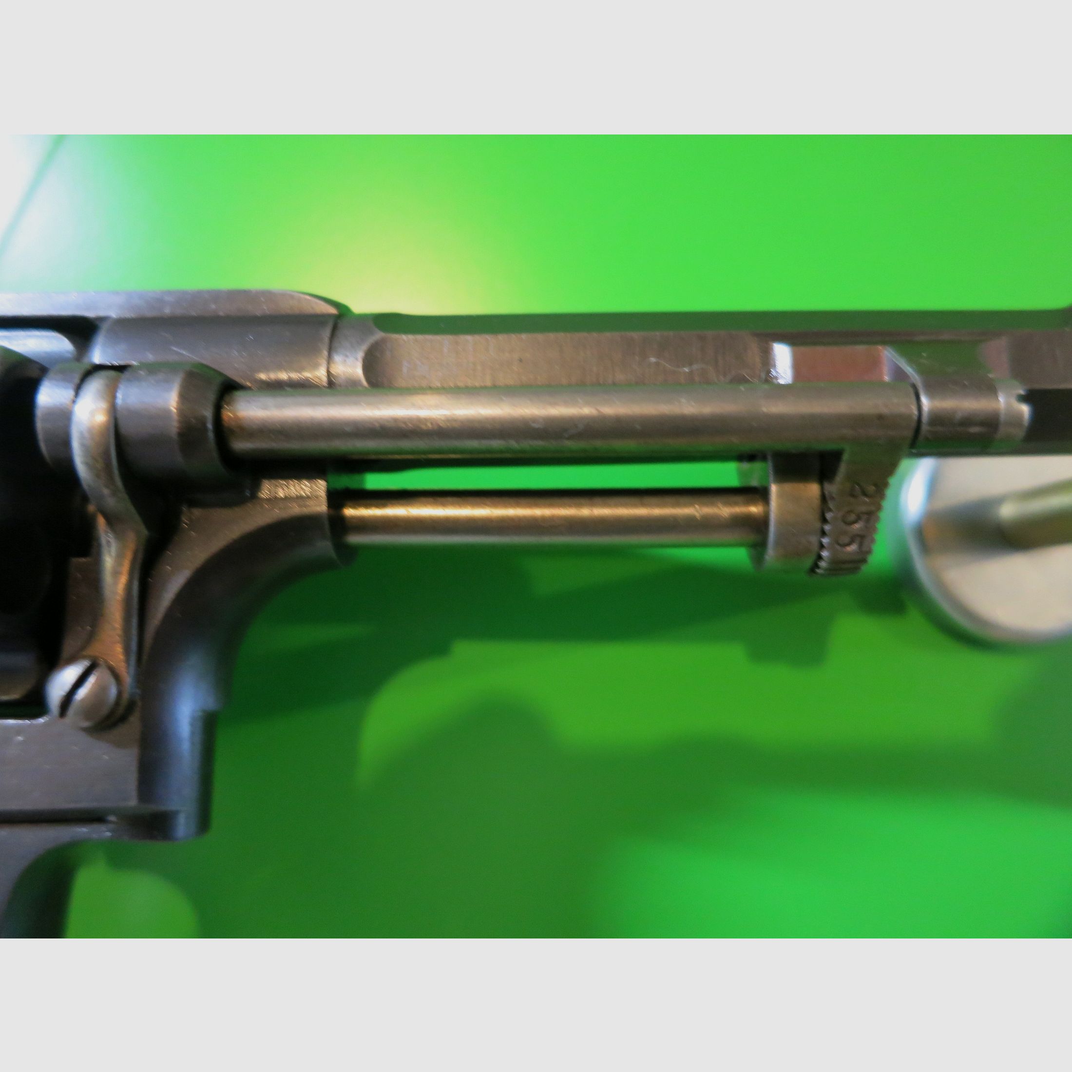 Revolver d'ordonnance Suisse modèle 1882 (revolver d'armée 82), W+F Berne, militaire-privé #96