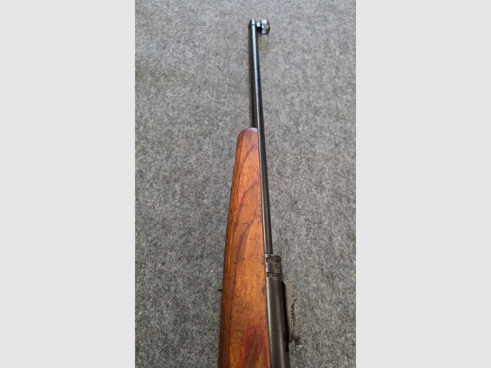 Haenel Mod. 49a met laminaatstock uit 1959 in goede staat, doorlader, geen 310